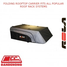 FOLDING ROOFTOP CARRIER FITS ALL POPULAR ROOF RACK SYSTEMS